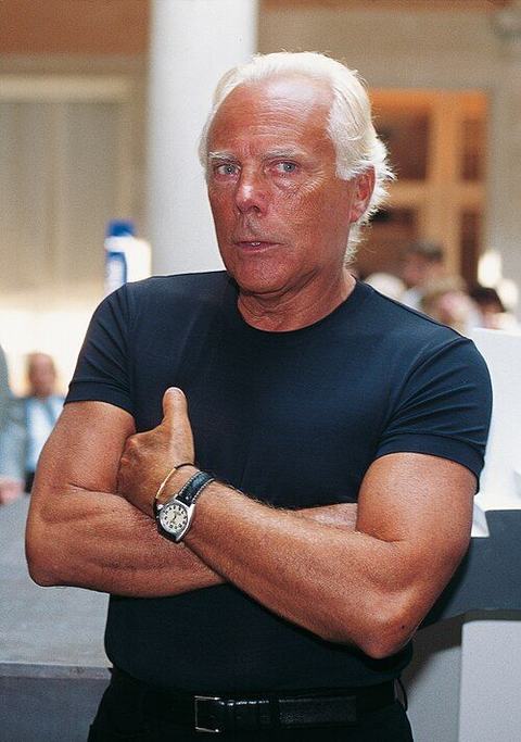 Portrait de Giorgio Armani