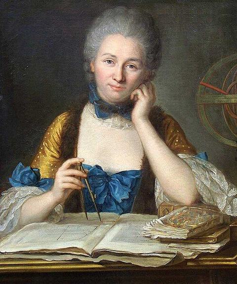Portrait de Émilie du Châtelet