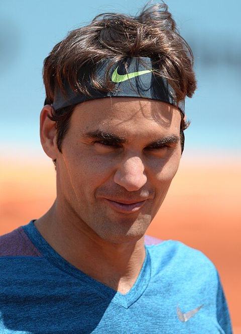 Portrait de Roger Federer