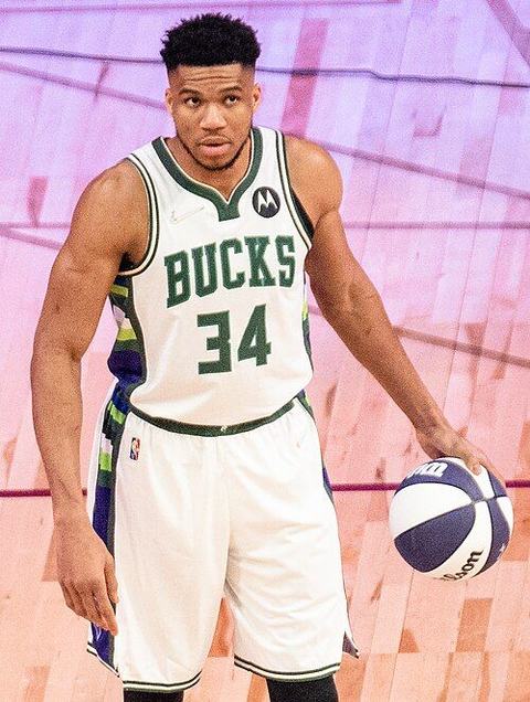 Portrait de Giannis Antetokounmpo
