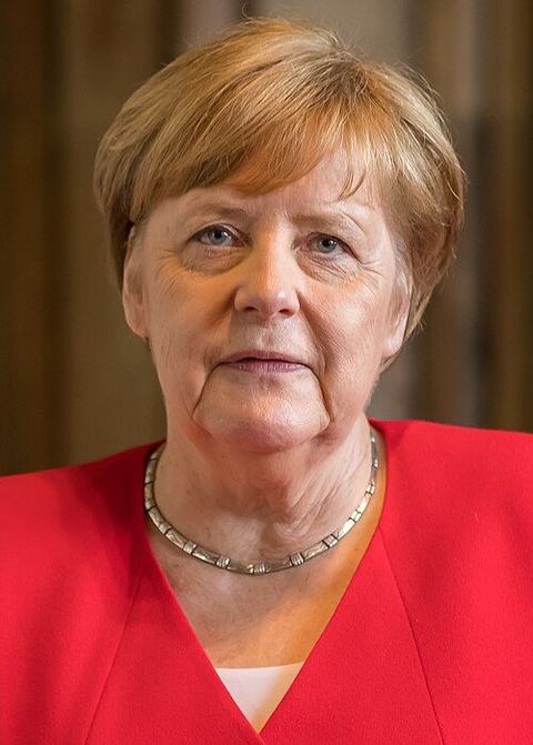 Portrait de Angela Merkel