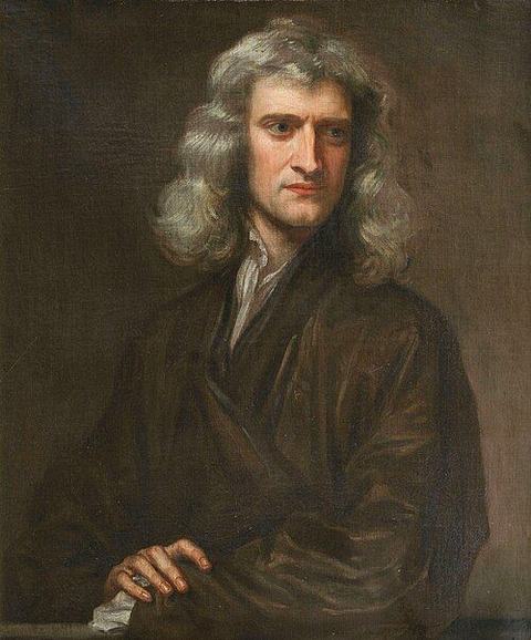 Portrait de Isaac Newton