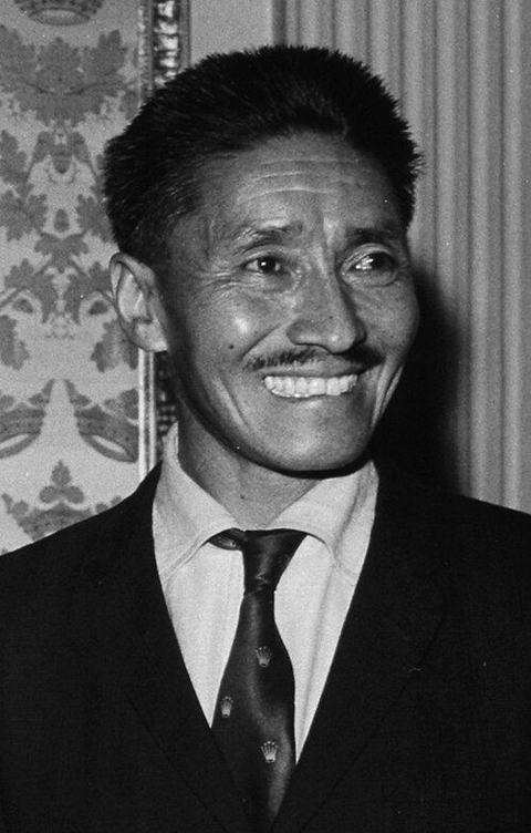 Portrait de Tenzing Norgay