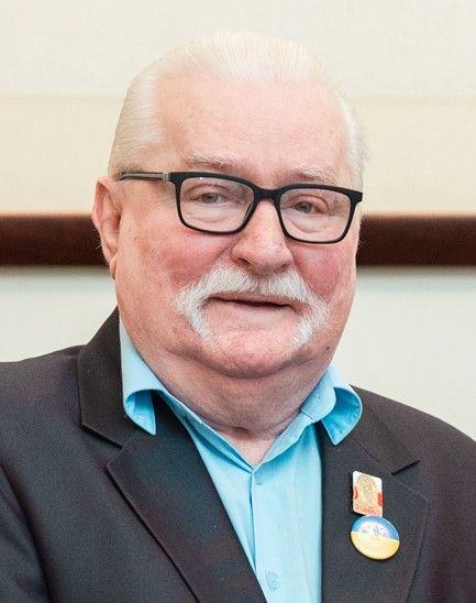 Portrait de Lech Wałęsa