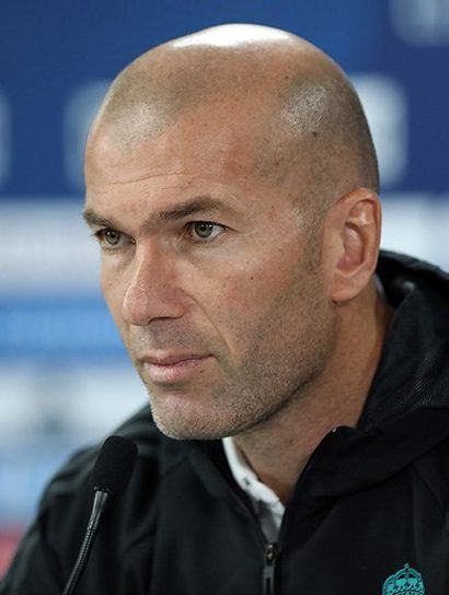Portrait de Zinédine Zidane